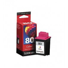 Genuine Lexmark No.80 Colour Ink Cartridge