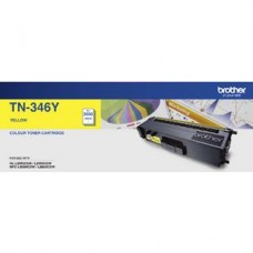 Genuine Brother TN346 Yellow Toner