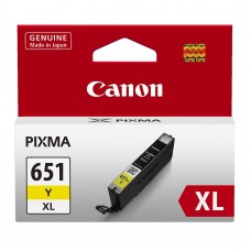 Canon Genuine CLI-651XL Yellow Ink Cartridge