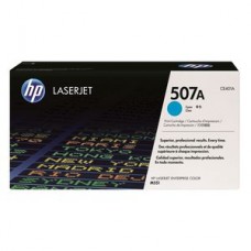 Genuine HP #507A Cyan Toner Cartridge