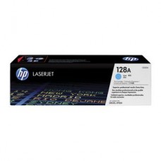 Genuine HP #128A Cyan Toner Cartridge