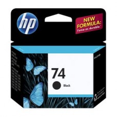 Genuine HP No. 74 Black Ink Cartridge: 4.5ml